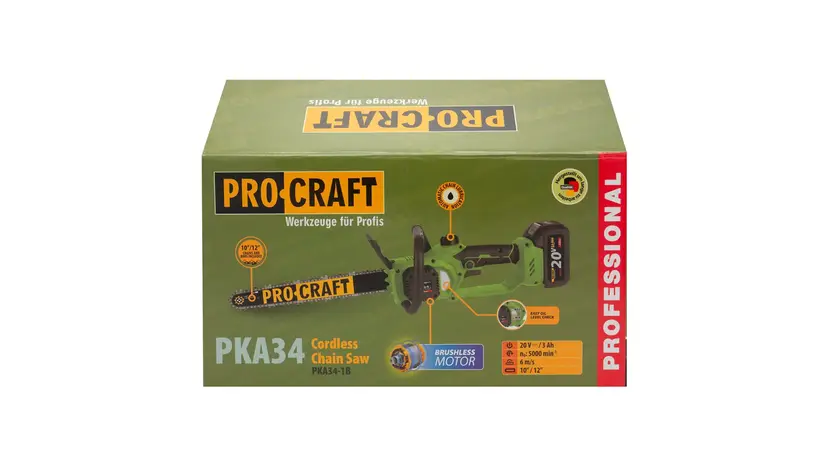 Пила цепная аккумуляторная ProCraft PKA-34 без АКБ, фото фото 12