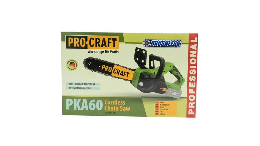 Пила ланцюгова акумуляторна ProCraft PKA-60 без АКБ та ЗП фото 13 купити в Україні