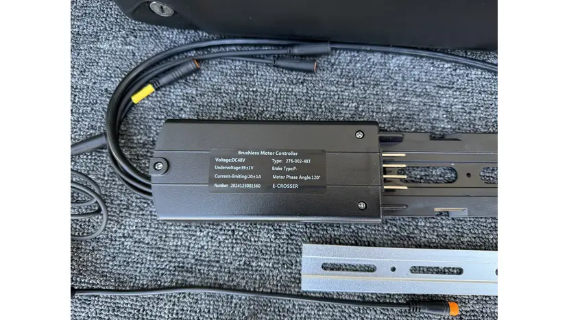 Электронабор E-Crosser 48V/750W задний редукторный под кассету, батарея li-ion 15A, фото фото 7