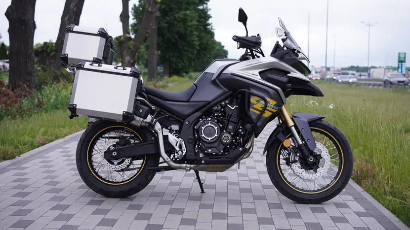 Мотоцикл VOGE DS525X Euro 5 (KE500) Dual Sport інжектор+ABS (+3 Кофра) Сірий фото 3 купити в Україні