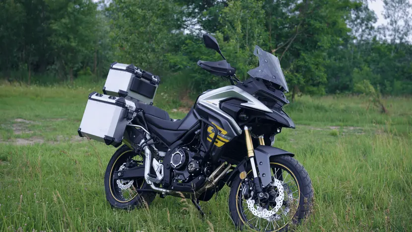 Мотоцикл VOGE DS525X Euro 5 (KE500) Dual Sport інжектор+ABS (+3 Кофра) Сірий фото 8 купити в Україні