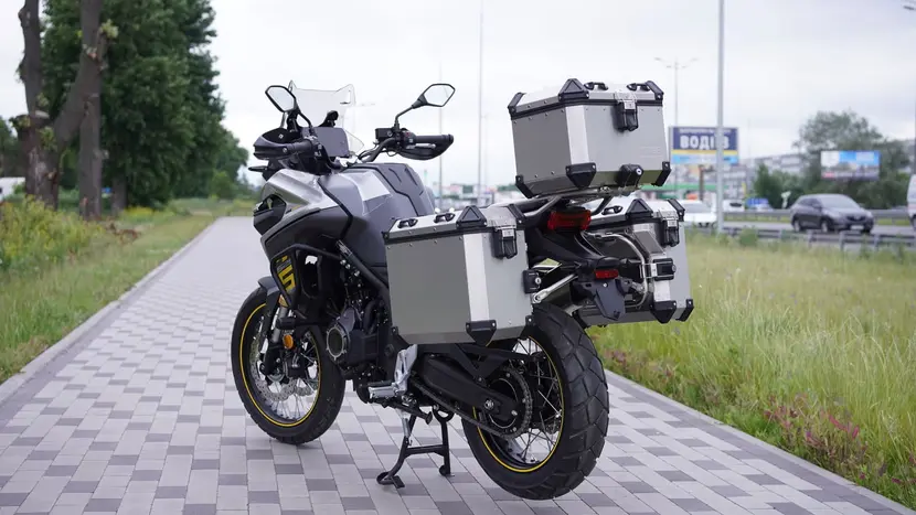 Мотоцикл VOGE DS525X Euro 5 (KE500) Dual Sport інжектор+ABS (+3 Кофра) Сірий фото 5 купити в Україні