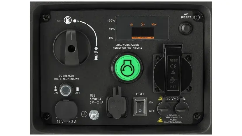 Генератор бензиновый инверторный YATO YT-85483 3 кВт, однофазный (230 В), 3.5 кВт, фото фото 10