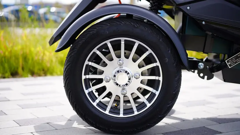 Електроскутер Atlas Falcon Trike Box 1500W Black фото 9 купити в Україні