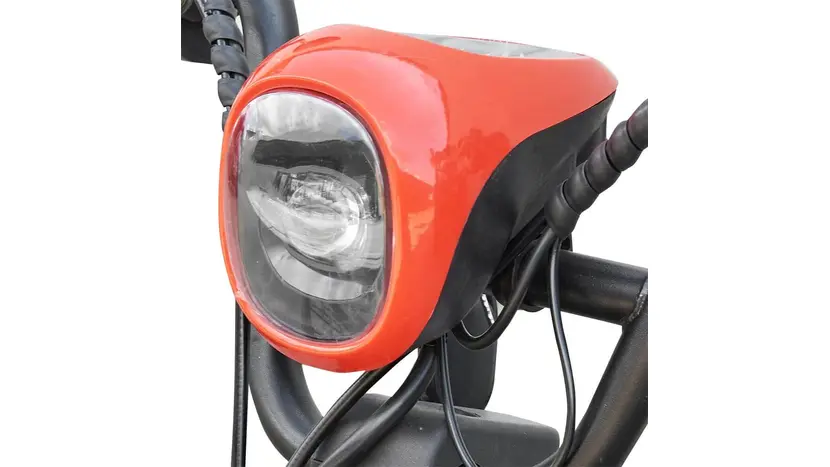 Велосипед с электромотором SPARK R6 14" 48V/350W/13Ah Белый, фото фото 3