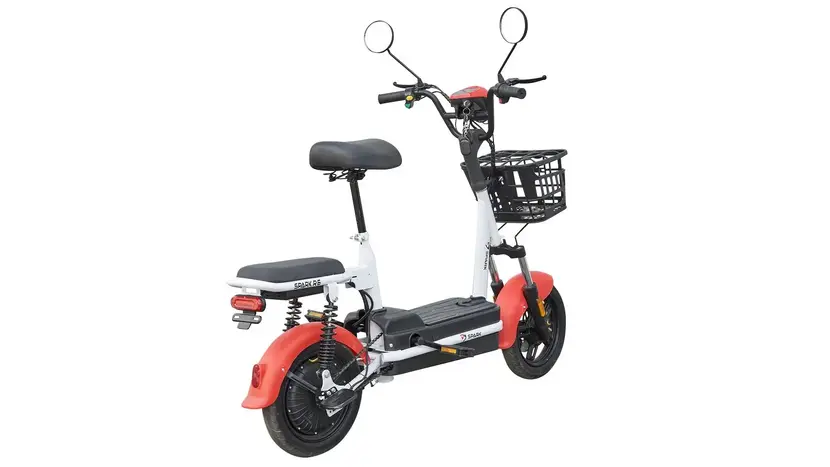 Велосипед з електромотором SPARK R6 14" 48V/350W/13Ah Червоний фото 5 купити в Україні