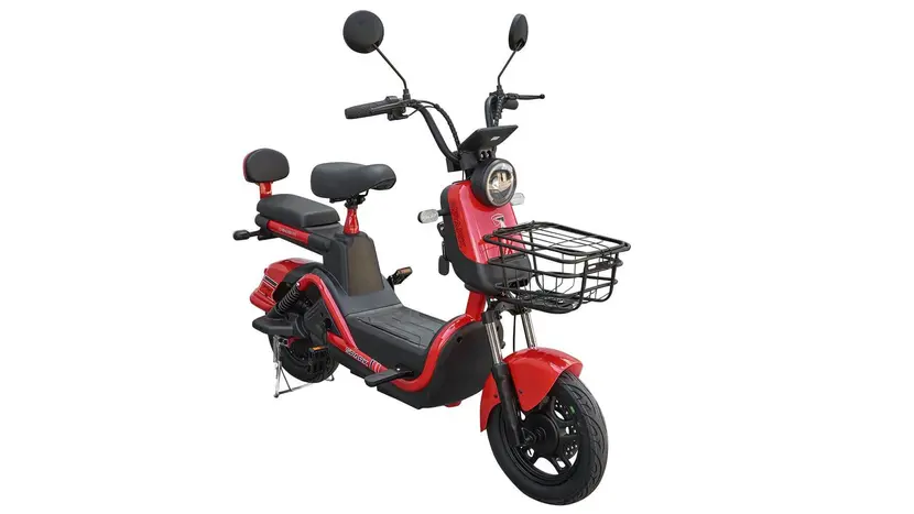 Велосипед с электромотором SPARK R1 14" 60V/500W/23Ah Красный, фото фото 2
