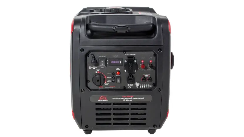 Генератор бензиновий інверторний Vitals Master IG 4.2gset, однофазний (230 В), 4.5 кВт фото 5 купити в Україні