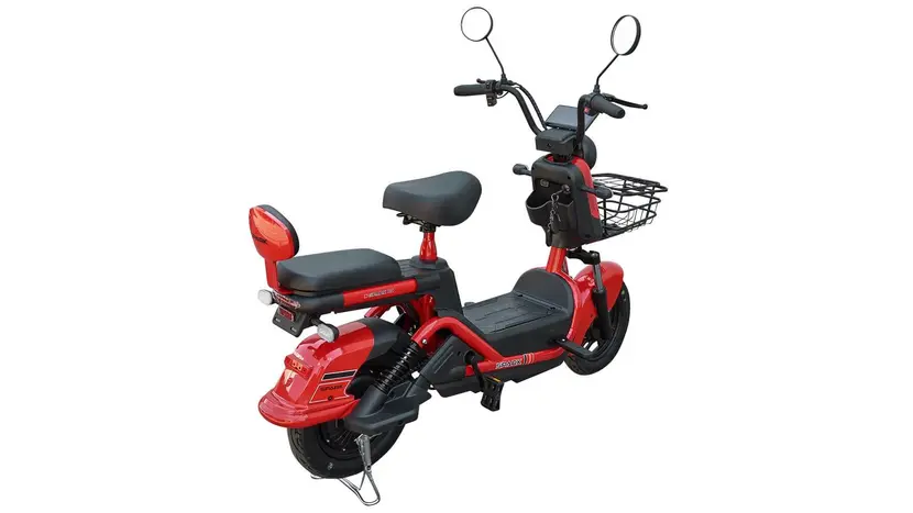 Велосипед с электромотором SPARK R1 14" 60V/500W/23Ah белый, фото фото 6