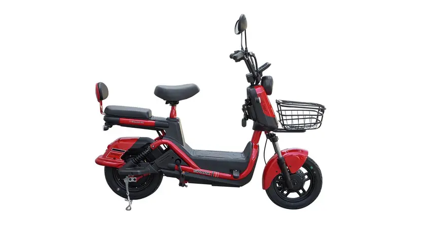 Велосипед с электромотором SPARK R1 14" 60V/500W/23Ah Красный, фото фото 4