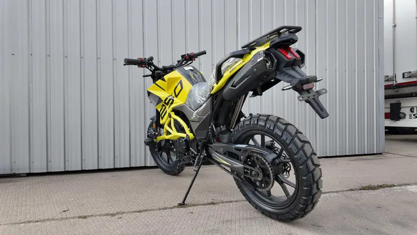 Мотоцикл TEKKEN 250 NEW Графито-желтый (DUAL SPORT) 171FMM, фото фото 3