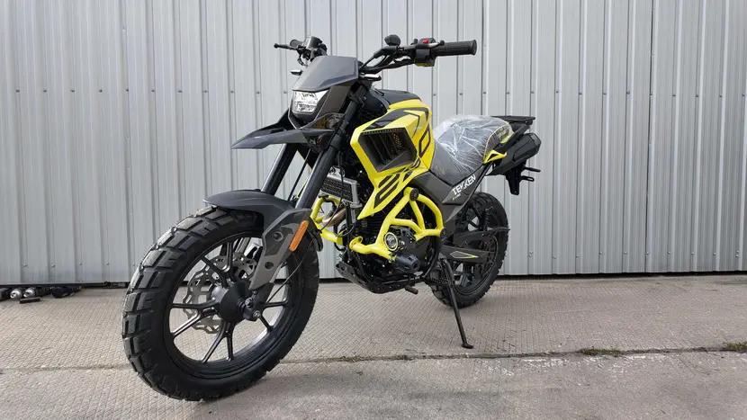 Мотоцикл TEKKEN 250 NEW Графито-желтый (DUAL SPORT) 171FMM, фото фото 4