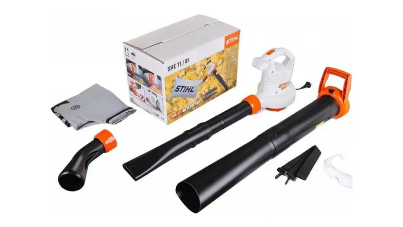 Повітродув-пилосос електричний Stihl SHE81 (48110110839) фото 4 купити в Україні