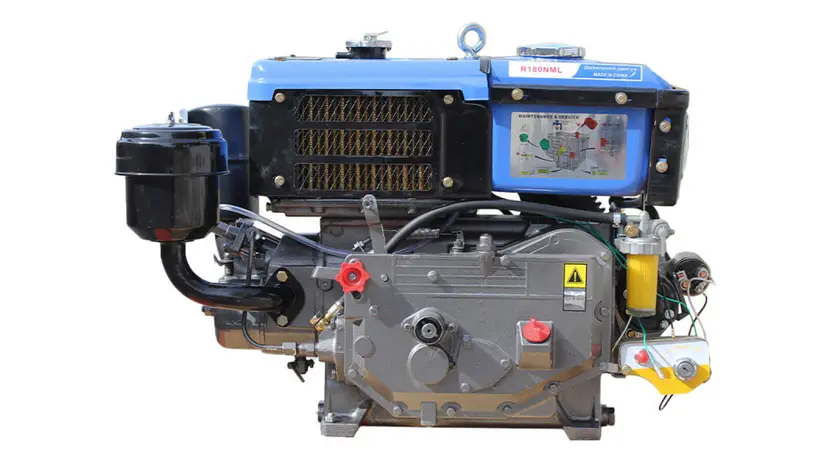 Двигун TATA R180NML, 8 к.с., дизельний, рідинне охолодження, електростартер фото 4 купити в Україні