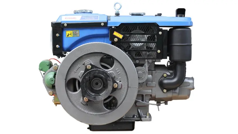 Двигатель TATA R190NML, 10 л.с., дизельный, водяное охлаждение, электростартер, фото фото 3