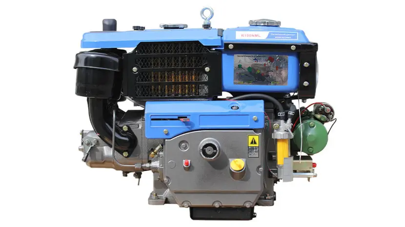 Двигатель TATA R190NML, 10 л.с., дизельный, водяное охлаждение, электростартер, фото фото 4