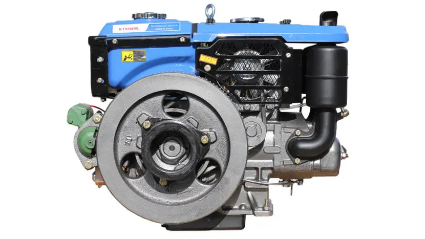 Двигун TATA R195NML, 12 к.с., дизельний, рідинне охолодження, електростартер фото 3 купити в Україні