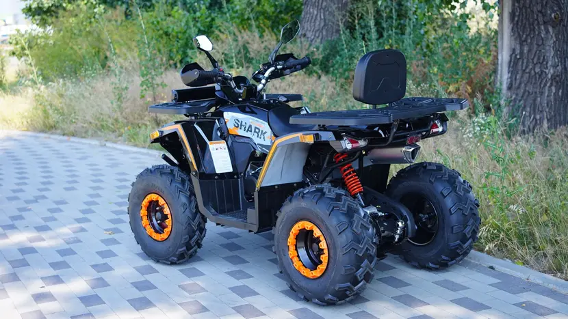 Квадроцикл FORTE SHARK III 200 (Помаранчевий) фото 3 купити в Україні