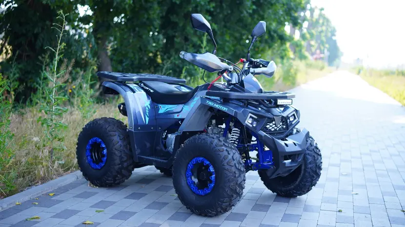 Квадроцикл FORTE SHARK II 150 (сіро-синій) фото 7 купити в Україні