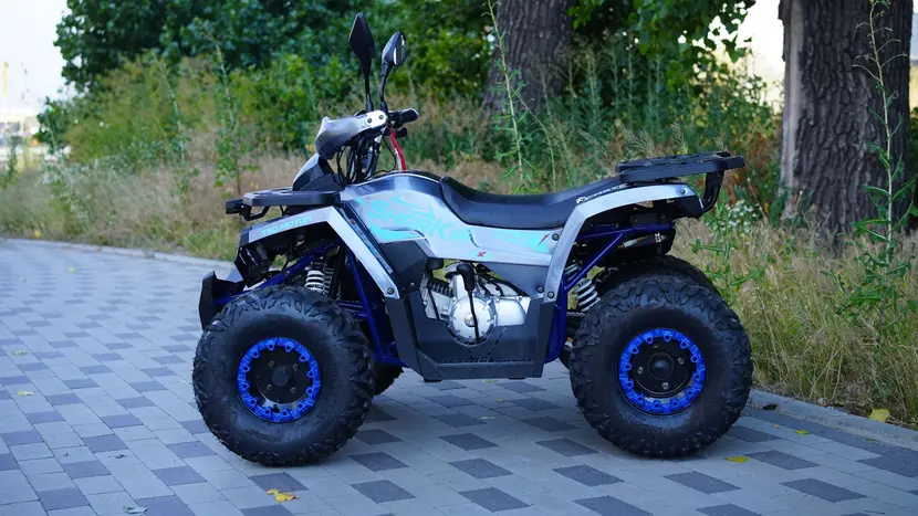 Квадроцикл FORTE SHARK II 150 (сіро-синій) фото 4 купити в Україні