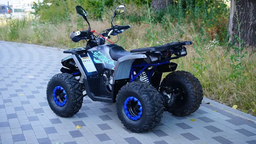 Квадроцикл FORTE SHARK II 150 (сіро-синій) фото 3 купити в Україні
