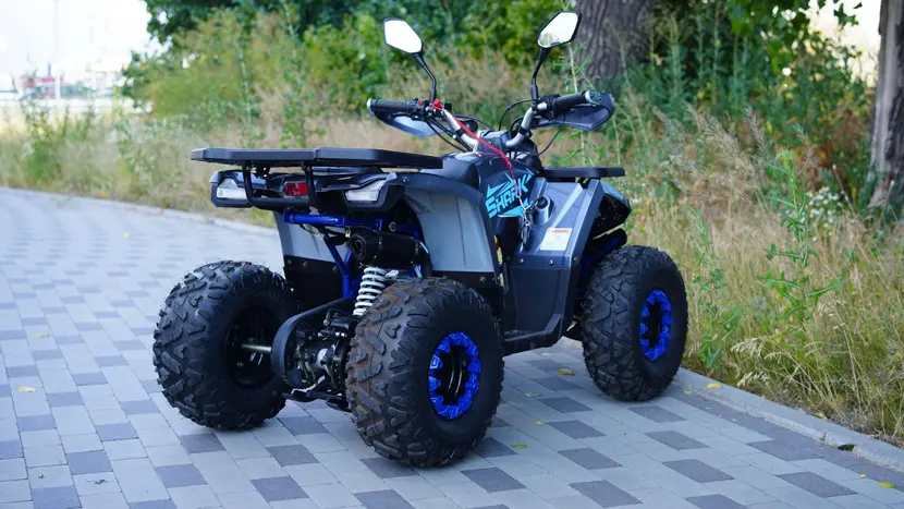 Квадроцикл FORTE SHARK II 150 (сіро-синій) фото 2 купити в Україні
