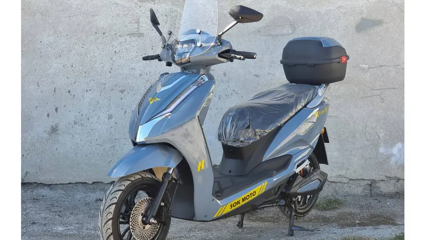 Электроскутер SOKMOTO E-Lead 2000W (Черный), фото фото 5