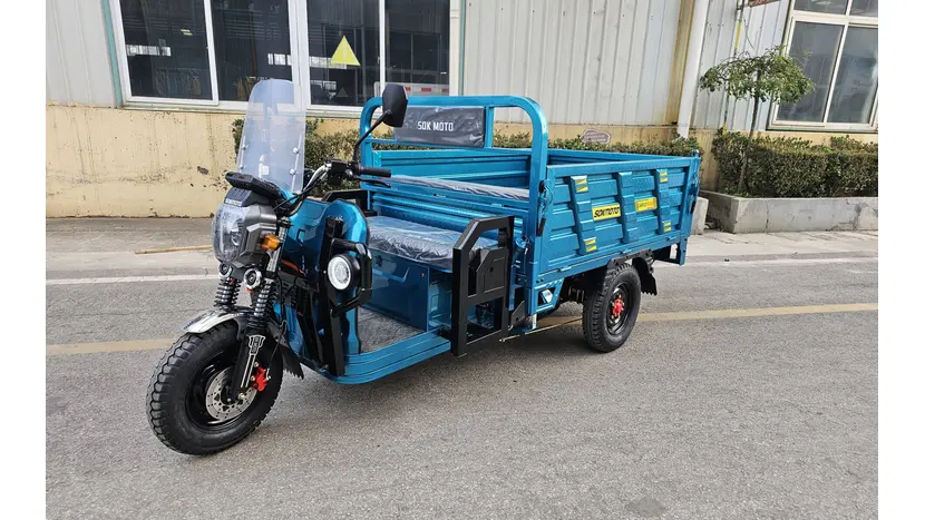 Вантажний електротрицикл SOKMOTO CARGO MAX 2500Вт (Гібрид) фото 3 купити в Україні