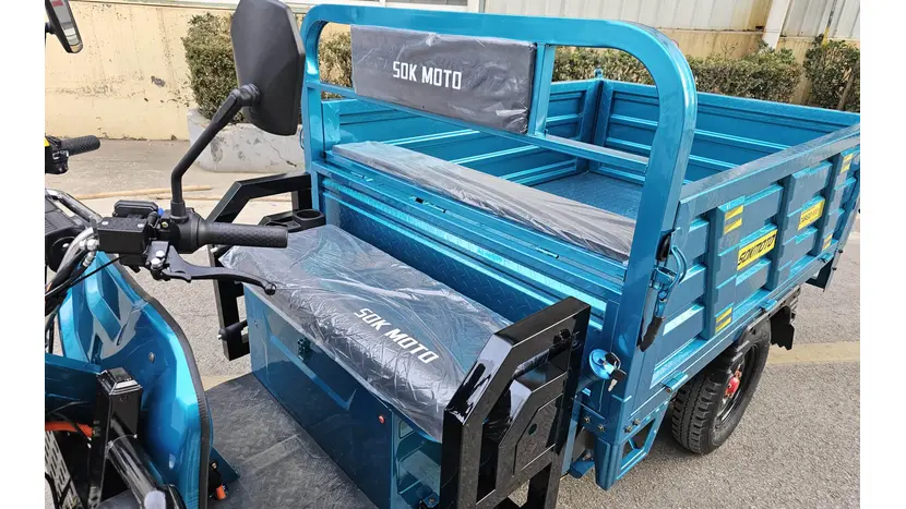 Вантажний електротрицикл SOKMOTO CARGO MAX 2500Вт (Гібрид) фото 6 купити в Україні