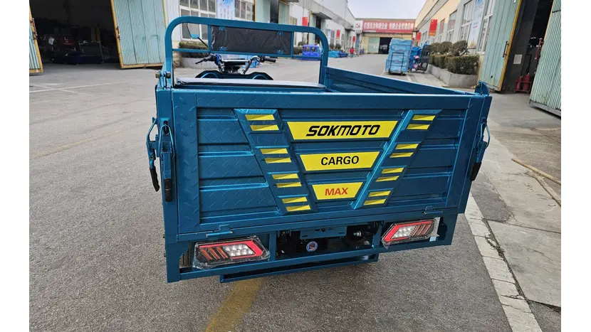 Вантажний електротрицикл SOKMOTO CARGO MAX 2500Вт (Гібрид) фото 8 купити в Україні