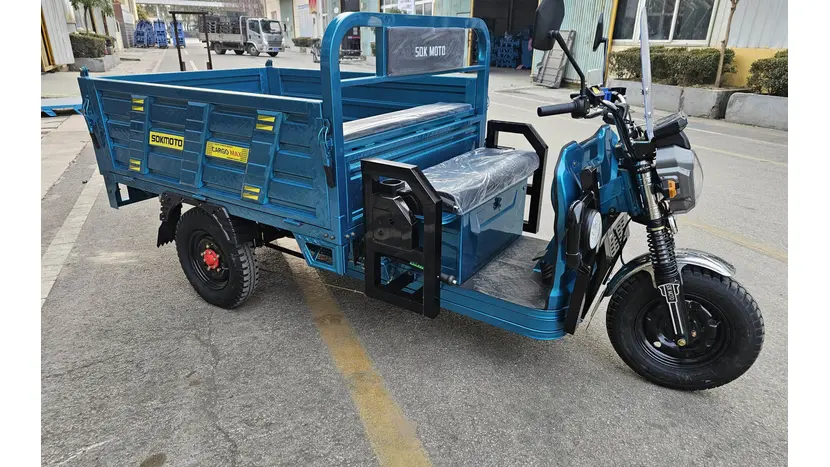 Грузовой электротрицикл SOKMOTO CARGO 2500 Вт (Гибрид), фото фото 3