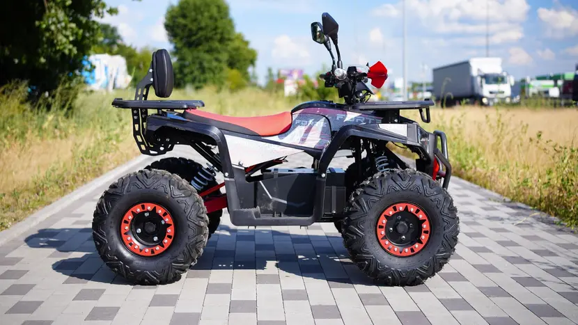 Електроквадроцикл Forte ATV1500G (1500W) червоний, фото фото 2