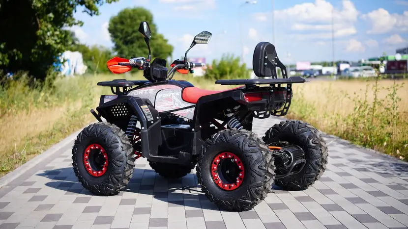 Електроквадроцикл Forte ATV1500G (1500W) червоний, фото фото 4