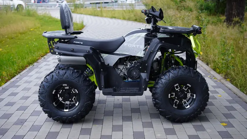 Квадроцикл FORTE AFC-200 PRO Чорно-зелений фото 2 купити в Україні
