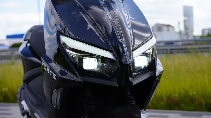Скутер Forte S-JOG 150 cc (Чорний) фото 6 купити в Україні