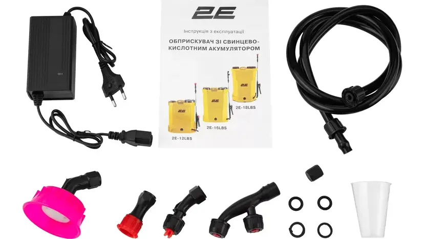 Обприскувач акумуляторний 2E AquaSpray 18LR фото 14 купити в Україні