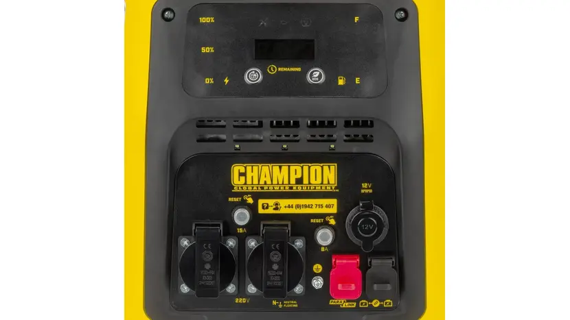 Генератор инверторный Champion 82001i-DF-EU 2,0 кВт двухтопливный, однофазный (230 В), 2 кВт, фото фото 4