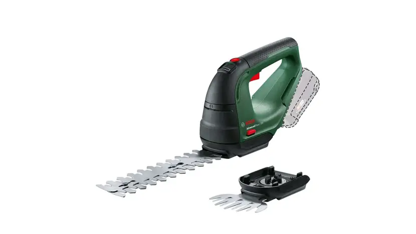 Ножницы для травы аккумуляторные Bosch AdvancedShear 18V-10 + насадка кусторез (0.600.857.001), фото фото 2
