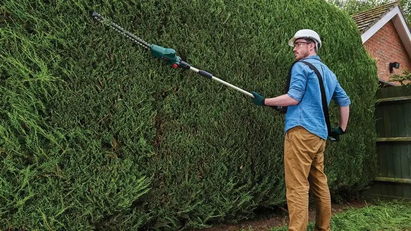 Кущоріз акумуляторний Bosch UniversalHedgePole 18 зі штангою, АКБ та ЗП (0.600.8B3.000) фото 5 купити в Україні