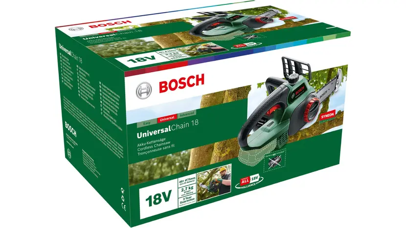 Електропила акумуляторна Bosch UniversalChain 18 без АКБ та ЗП (0.600.8B8.001) фото 3 купити в Україні