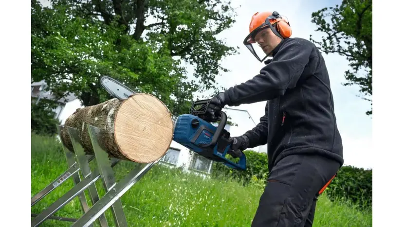 Электропила аккумуляторная Bosch Professional GKE 18V-40 без АКБ и ЗП (0.600.8D3.000), фото фото 9