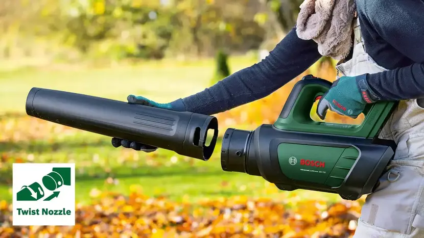 Воздуходувка садовая аккумуляторная Bosch AdvancedLeafBlower 36V-750 с АКБ и ЗП (0.600.8C6.000), фото фото 6