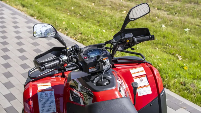 Квадроцикл LINHAI LH400ATV-D EFI Promax (червоний) фото 7 купити в Україні