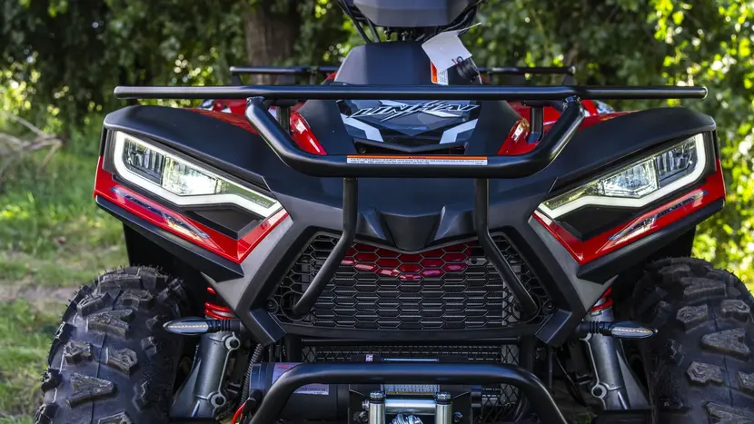 Квадроцикл LINHAI LH400ATV-D EFI Promax (червоний) фото 6 купити в Україні
