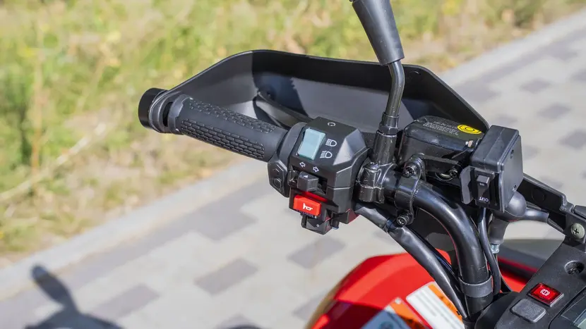 Квадроцикл LINHAI LH400ATV-D EFI Promax (червоний) фото 8 купити в Україні