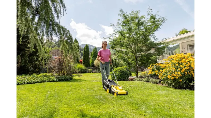 Газонокосилка аккумуляторная Karcher LMO 34-18 Dual, фото фото 7