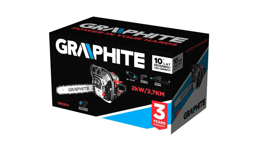 Бензопила Graphite 40/45, фото фото 7