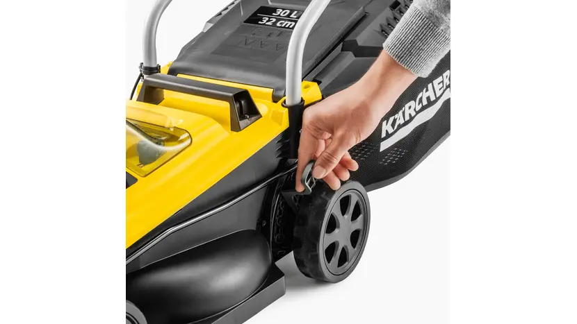 Газонокосилка аккумуляторная Karcher LMO 2-18 Battery с АКБ и ЗП, фото фото 2