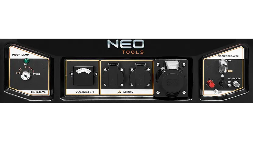 Генератор бензиновый Neo Tools 04-731, однофазный (230 В), 6.5 кВт, фото фото 10