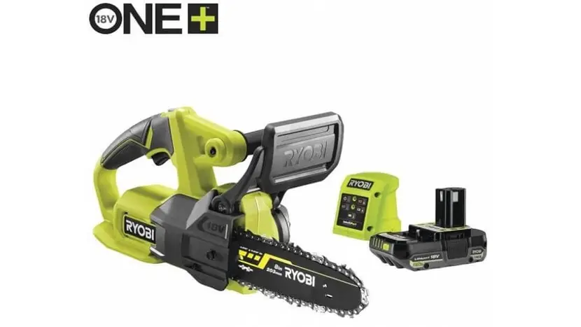 Электропила аккумуляторная Ryobi ONE+ RY18CS20A-125 с АКБ и ЗП, фото фото 4